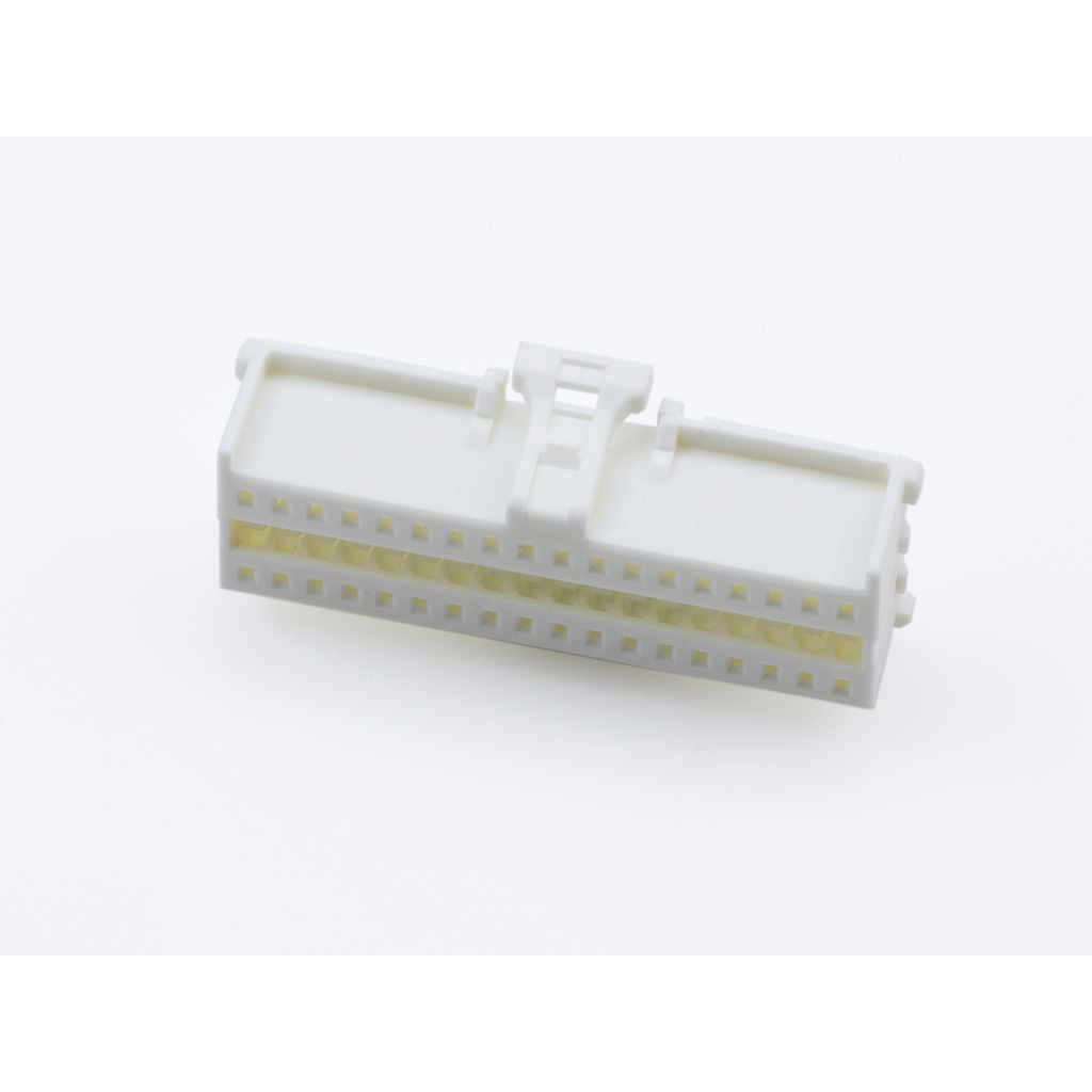 Molex-51353-3600 Gaine de câblage de raccordement discret Conn Housing RCP 36 POS 2mm Crimp ST Cable Mount Natural MicroClasp™ Bag