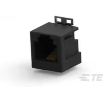 TE Connectivity-1-338086-4 Connettore telefono e telecomunicazione Conn RJ-14 F 6 POS 1.27mm Solder ST SMD 4 Terminal 1 Port Cat 3 Reel