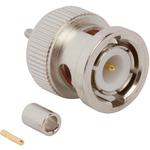 Conn BNC 0Hz to 4GHz 50Ohm Crimp ST Cable Mount PL Gold