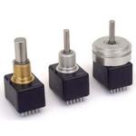 Magnetic Encoder Rotary Incremental Plain 0.004N.m Straight Quadrature Digital Square Wave Bracket Mount PC Pin 256PPR Medical