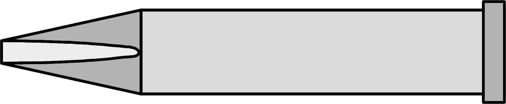 Weller Tools-T0054470899 Tools Other .063in X 1.437in Reach, Round Sloped Tip, For Soldering