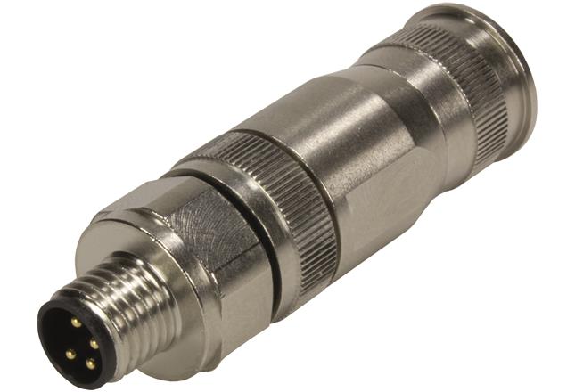 HARTING-21023691301 Connecteur circulaire Conn M8 Circular PIN 3 POS Screw ST Cable Mount 3 Terminal 1 Port