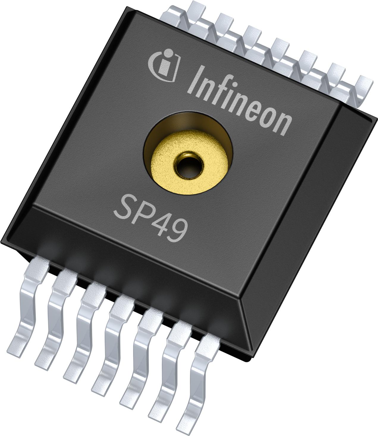 Infineon Technologies AG-SP4900111XTMA2 Sensore di pressione montato sul board Board Mount Pressure Sensor 100kPa to 920kPa Absolute 14-Pin DSOSP T/R Automotive AEC-Q100