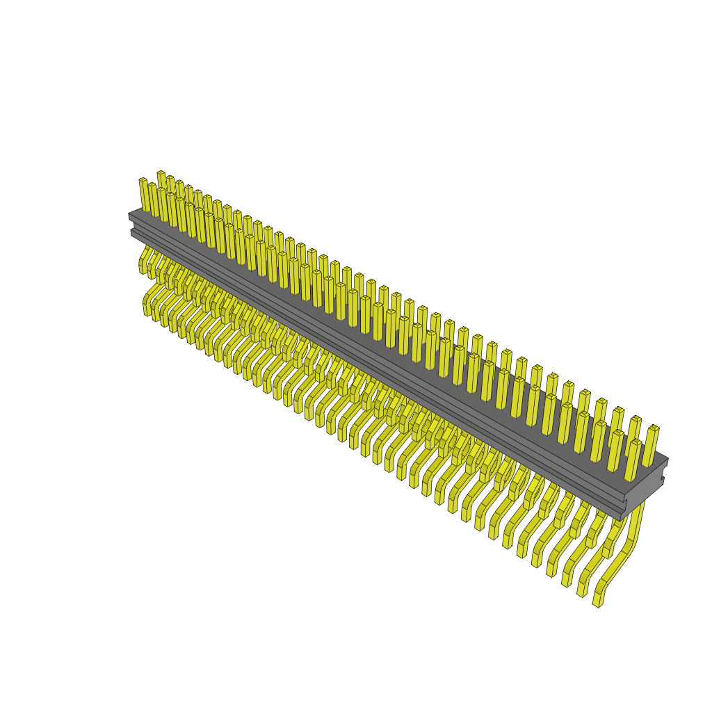 Samtec-FTE-140-01-G-DH Embases de raccordement et réceptacles PCB Conn Unshrouded Header HDR 80 POS 0.8mm Solder RA Side Entry SMD Tube