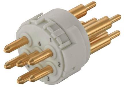 HARTING-09151062603 Conector circular Conn M23 Circular PIN 6 POS Solder ST Thru-Hole 6 Terminal 1 Port