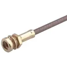 HUBER+SUHNER-22_MMCX-50-0-1/111_OH RF-Steckverbinder Conn MMCX 0Hz to 6GHz 50Ohm ST Panel Mount RCP Gold Over Nickel