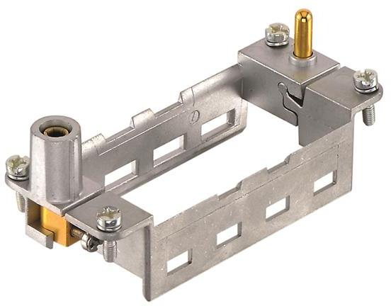 HARTING-09142160313 Steckverbinderzubehör Connector Accessories Hinged Frame Straight Zinc Die Cast Powder Han-Modular®