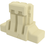 Amphenol Communications Solutions-10145492-02LF null FCI Basics Minitek®0.8mm, Wire to Board connector, Receptacle HSG, 2Positions, Cream Color, Halogen Free, Glow Wire Compatible