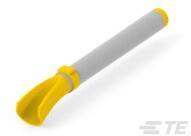 TE Connectivity-1768041-7 Marcatori dei cavi Cable Markers Pre-Marked Clip On Polyoxymethylene Yellow Box