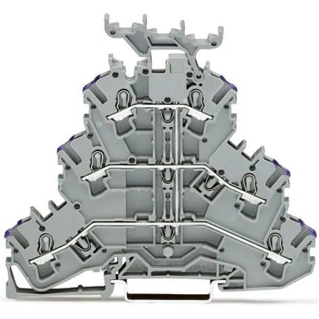 WAGO-2002-3238 Steckverbinder, Klemmenblöcke Conn Terminal Block 6 POS Spring Clamp T DIN Rail 20A Box