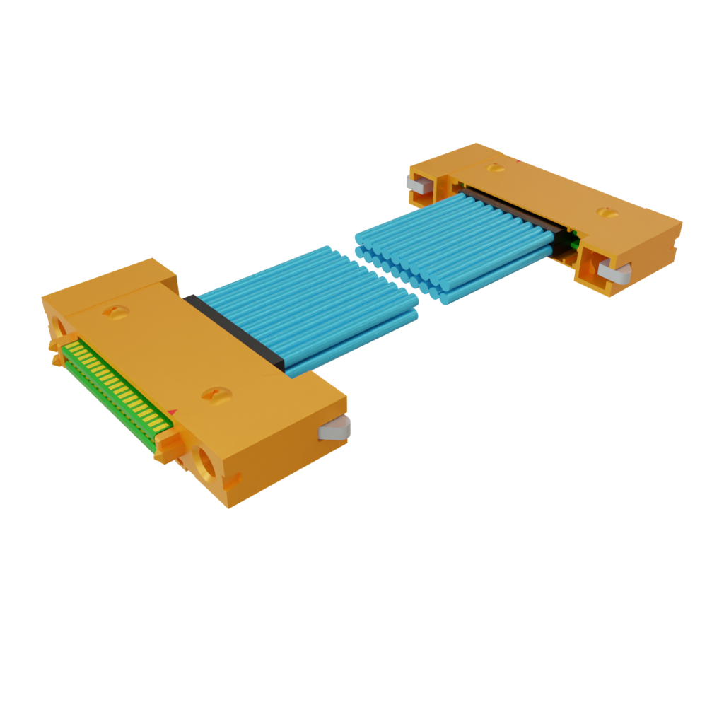 Samtec-SEAC-020-04-18.0-TU-TU Flachband Kabelbaugruppen High Speed-High Density Jumper