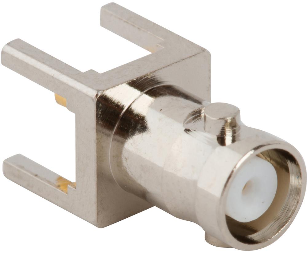 Amphenol RF-034-5022 Conector RF Conn HD-BNC 0Hz to 6GHz 50Ohm Solder ST Thru-Hole F Gold Bag