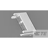 TE Connectivity-8-1734857-4 Estremità scheda connettore Conn Card Edge SKT 164 POS 1mm Solder ST Edge Mount Tray