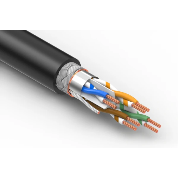 Tensility International-30-01713 多芯电缆 Round Cable 8Conductors 24AWG 7.45mm 300V Black Polyvinyl Chloride
