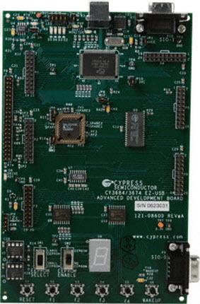Infineon Technologies AG-CY3674 Entwicklungssätze und Werkzeuge CY7C64713 USB Interface IC Development Kit