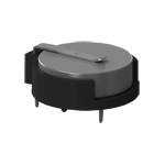 Keystone Electronics-1025-7 Batteriekontakte, Klemmen und Halter Battery Holder 1 Cells PBT