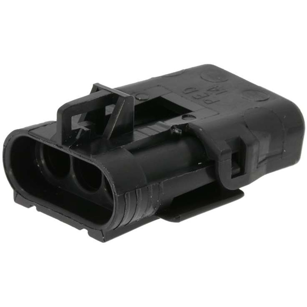 Delphi-12020827 Einzeladersteckverbinder, Gehäuse Conn Housing M 3 POS Crimp ST Cable Mount Black