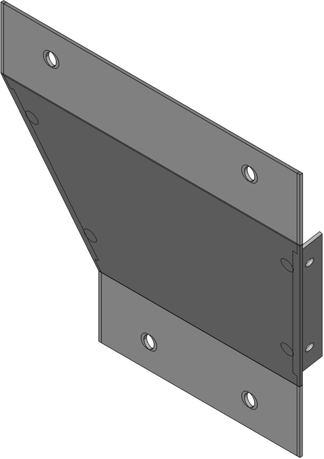 Hammond Manufacturing-CWRD64 Cable Accessories Wiring Ducts Corner Reducer Square Screw Steel Gray