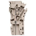 Conn Feed-Through Terminal Block F 1 POS ST DIN Rail 24A