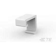 TE Connectivity-640550-2 Accessoires de raccordement Connector Accessories Cover Straight Polyester Natural