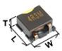 TDK-VLM10555T-2R5M8R0-2 Induktionsspule, Oberflächenmontage Inductor Power Shielded Wirewound 2.5uH 20% 100KHz Ferrite 8A 0.00771Ohm DCR T/R