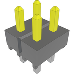 Conn Unshrouded Header HDR 4 POS 2.54mm Solder ST Top Entry Thru-Hole Bulk