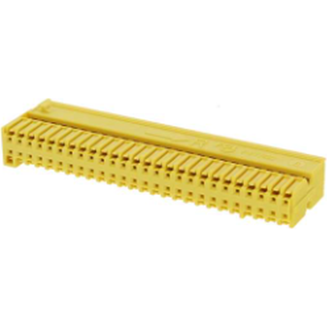 Delphi-33523210 Einzeladersteckverbinder, Gehäuse 52 Way F DUO-TWIN 0.64 Unsealed Connector Yellow