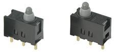 ALPS ALPINE CO., LTD-SPVQ380400 Detektorschalter Switch Detector N.O./N.C. SPDT Button PC Pins 0.1A 12VDC Thru-Hole