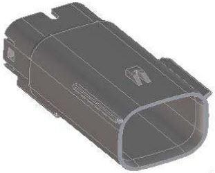 Molex-33482-4877 Carcaza de cables discretos de conector Conn Housing PL 8 POS 3.5mm Crimp ST Cable Mount Light Gray