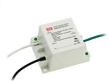 Mean Well Enterprises-SPD-20-240P Soppressori di sovracorrente Surge Suppressors 50Hz/60Hz 10kA 240VAC Cable Mount