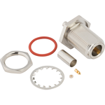 N-Type Straight Jack RF Connector