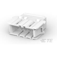 TE Connectivity-1241857-5 Einzeladersteckverbinder, Gehäuse Conn Housing PL 5 POS Crimp ST Panel Mount Natural Bag