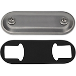 Cable Accessories Conduit Fitting Polyvinyl Chloride Silver