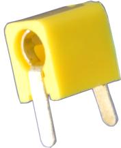 Cinch Connectivity Solutions-105-1107-001 Steckverbinder, elektronisches Testgerät Conn Test Jack F 2 POS Solder RA Thru-Hole 1 Port