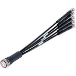 HUBER+SUHNER-85164393 ケーブルアセンブリ同軸 Cable Assembly SUCOFEED 1/4" HFX 2m MQ5X to 5(Type N) M-M Bag