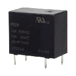 Power Relay 18VDC 10A SPST-NO(18.4x10.2x15.5)mm THT