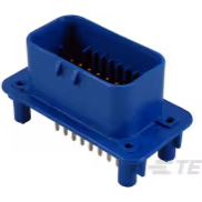 TE Connectivity-1-776200-5 Steckverbinderleisten und Leiterplattenbuchsen Conn Shrouded Header (4 Sides) HDR 23 POS 4mm Solder ST Thru-Hole Automotive Tray