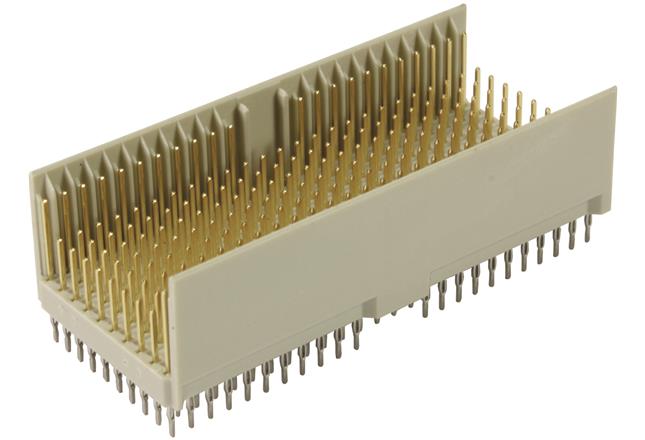 HARTING Technology Group-17122001201 Connector Backplane Conn Hard Metric M 200 POS 2mm Press Fit ST Thru-Hole Tube