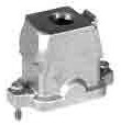 TE Connectivity-1106425-1 Adattatori Shrink Boot Hood 180° 3 Shell Size Powder Aluminum Die Cast