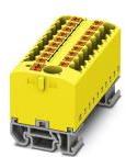 PHOENIX CONTACT-3274216 Steckverbinder, Klemmenblöcke Conn Distribution Terminal Block 19 POS Spring Clamp DIN Rail/Panel Mount 24A