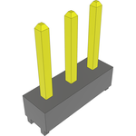 Conn Unshrouded Header HDR 3 POS Solder ST Top Entry Thru-Hole Bulk
