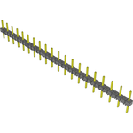 Conn Unshrouded Header HDR 20 POS 5.08mm Solder ST Top Entry Thru-Hole Bulk