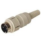 Belden-MAS 3100 GREY Steckverbinder, rund Conn Circular PIN 3 POS Solder ST Cable Mount 3 Terminal 1 Port Bag