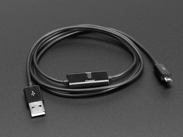 Adafruit Industries-3439 USB Kabelbaugruppen Cable Assembly USB 1.04m Micro USB 2.0 Type B to USB Type A F-M