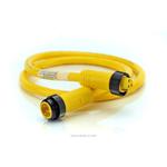 Cable Assembly 1m 16AWG Circular to Circular M-F