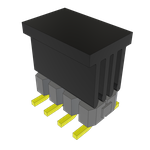 Conn Unshrouded Header HDR 8 POS 2.54mm Solder ST Top Entry SMD T/R