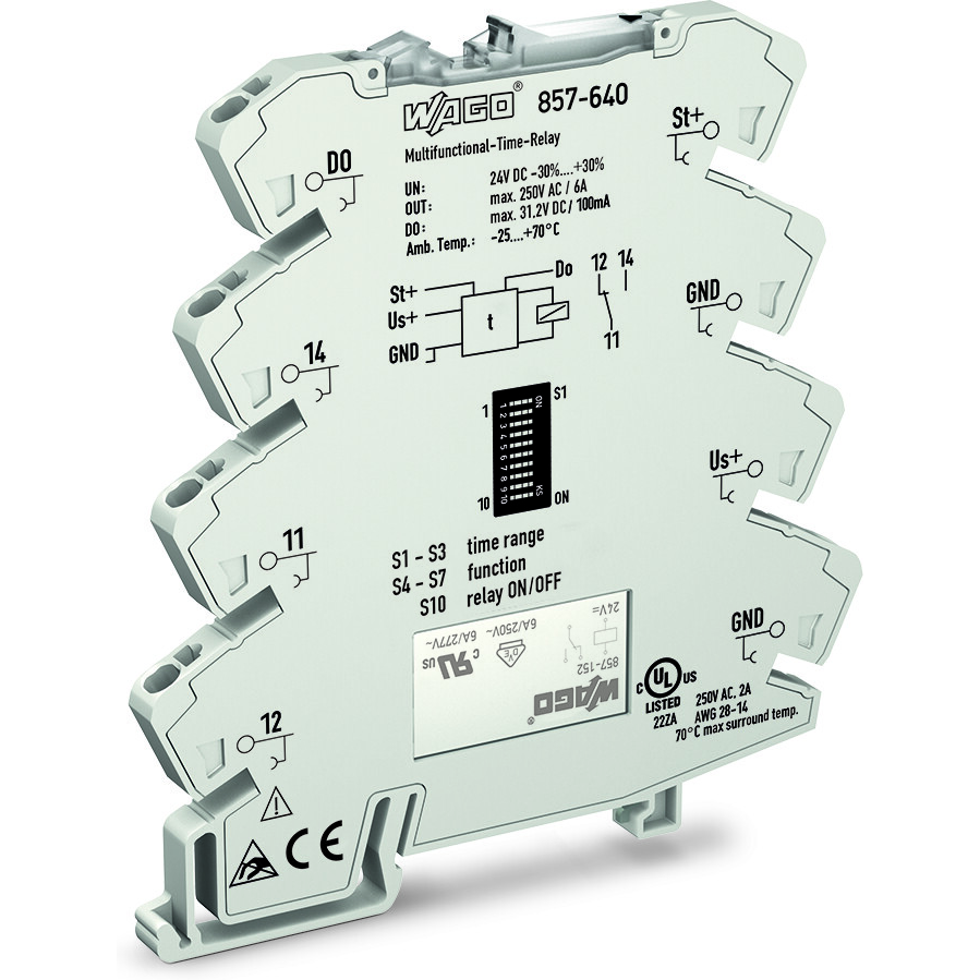 WAGO-857-640 Relè temporizzato Multifunction Time Relay