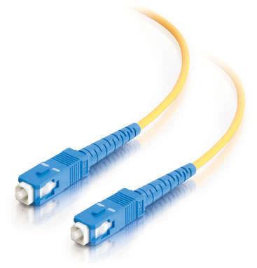 Legrand-34727 Assemblaggio cavi in fibra ottica 8m SC-SC 9/125 OS2 Simplex Single-Mode PVC Fiber Optic Cable - Yellow