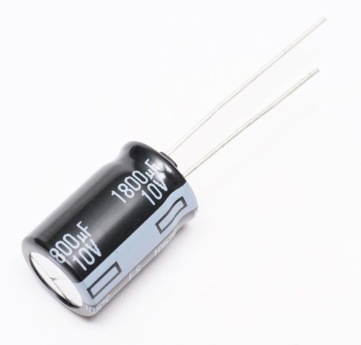 Panasonic Industry-EEU-FP1V511 Capacitor Aluminum Electrolytic Cap Aluminum Lytic 510uF 35V 20% (10 X 16mm) Radial 5mm 0.068 Ohm 2.5A 4000h 105°C Bulk Automotive AEC-Q200