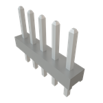 Conn Unshrouded Header HDR 5 POS 2mm Solder ST Top Entry Thru-Hole Bulk